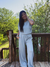 Load image into Gallery viewer, SERENITY SAGE TEXTURED DOLMAN TOP