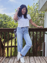 Load image into Gallery viewer, KALEIGH MIDRISE ANKLE STRAIGHT WITH BANDANA LOOP