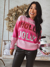 Load image into Gallery viewer, HOLLY JOLLY SEQUIN SWEATER