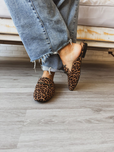 CORKYS CHARMER LEOPARD MULES