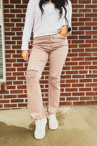 AVERY STRAIGHT LEG CROPPED JEANS