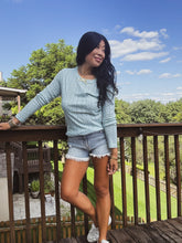 Load image into Gallery viewer, DARLING DITSY POINTELLE THERMAL TOP