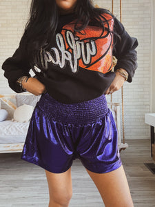 SASSY GIRL METALLIC SHORTS