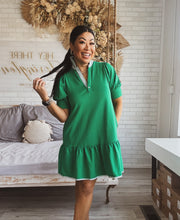 Load image into Gallery viewer, LUCKY CHARM POLO DRESS