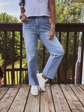 Load image into Gallery viewer, KALEIGH MIDRISE ANKLE STRAIGHT WITH BANDANA LOOP