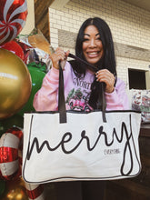 Load image into Gallery viewer, MERRY EVERYTHING TOTE BAG