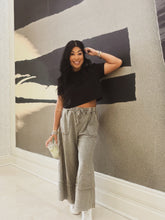 Load image into Gallery viewer, CARSON MINERAL WASH CROPPED PANTS