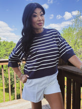 Load image into Gallery viewer, HARBOR VIEW STRIPED SWEATER