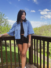 Load image into Gallery viewer, EVERYDAY ICON DENIM SHIRT
