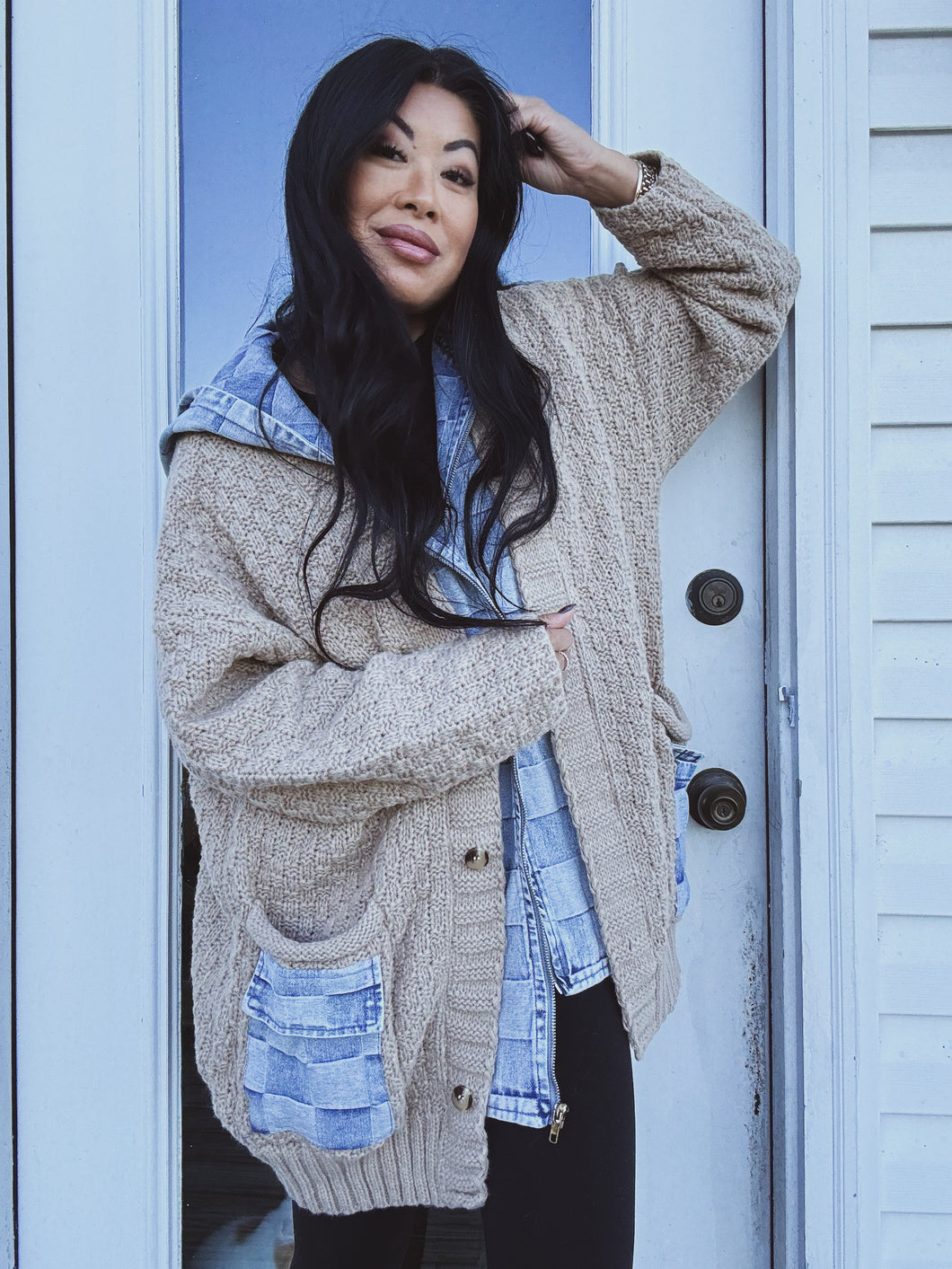 MOUNTAINS EDGE GRANDPA CARDIGAN