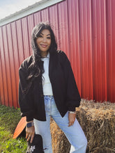 Load image into Gallery viewer, CITY SLICKER SUEDE BOMBER JACKET