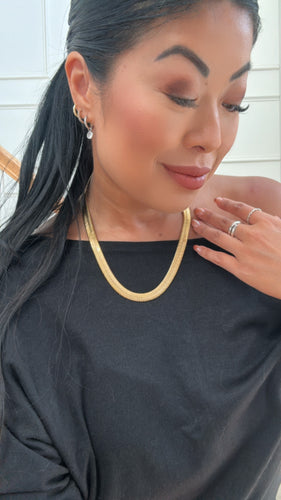 MEGA HERRINGBONE NECKLACE