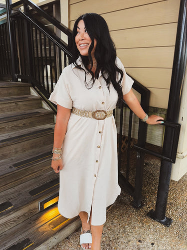 COUNTRYSIDE STROLL MIDI DRESS