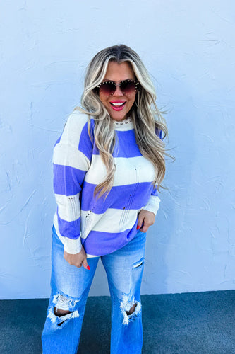 FINLEY SPRING STRIPED TOP