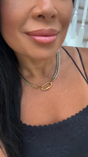 Load image into Gallery viewer, SAVVY BLING TWO TONED NECKLACE