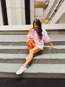SWEET AS PIE FLORAL PULLOVER