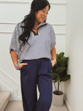 Load image into Gallery viewer, THE MILESTONE STRIPED BLOUSE