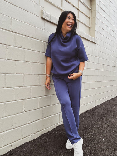 WAIT TILL YOU FEEL THIS COWL NECK TOP