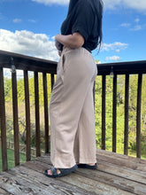 Load image into Gallery viewer, ON THE GO RIBBED WIDE LEG PANTS