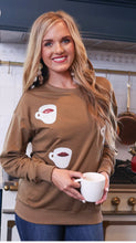 Load image into Gallery viewer, DOORBUSTER:  COFFEE TIME SWEATSHIRT