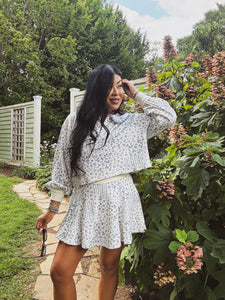 BLUEBELLE DITSY FLORAL SKORT