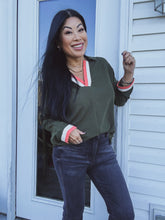 Load image into Gallery viewer, DIRTY MARTINI COLORBLOCK TOP