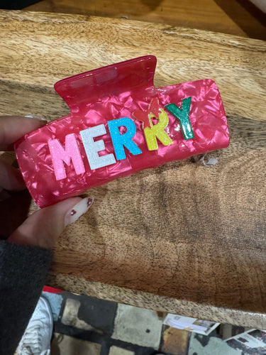 MERRY BRIGHT HAIR CLIP