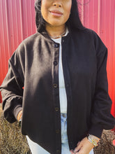 Load image into Gallery viewer, CITY SLICKER SUEDE BOMBER JACKET
