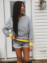 Load image into Gallery viewer, SUNNY SIDE UP STRIPED TOP