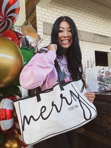 MERRY EVERYTHING TOTE BAG