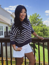 Load image into Gallery viewer, HARBOR VIEW STRIPED SWEATER