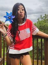 Load image into Gallery viewer, STAR SPANGLED FLAG TOP