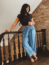 Load image into Gallery viewer, BAILEY MINERAL WASH BARREL CUT PANTS