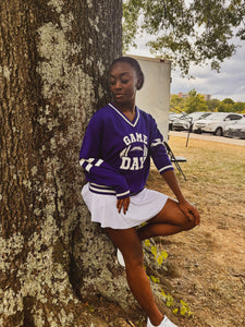 GAME DAY VARSITY SWEATER