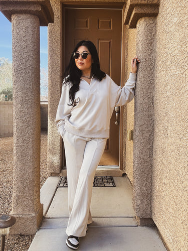 WAIT TILL YOU FEEL THIS WIDE LEG PANTS