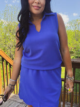 Load image into Gallery viewer, MAKE IT COUNT TEXTURED SKORT SET