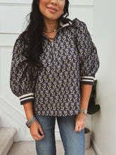 Load image into Gallery viewer, MODERN TRADITION QUARTER ZIP TOP