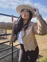 Load image into Gallery viewer, COWGIRL BELLE SUEDE JACKET