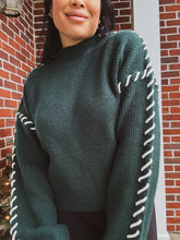 Load image into Gallery viewer, THE JUNIPER WHIPSTITCH SWEATER