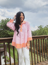 Load image into Gallery viewer, APEROL SPRITZ STRIPED TOP