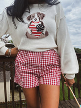 Load image into Gallery viewer, SWEET LIBERTY GINGHAM BOXER SHORTS