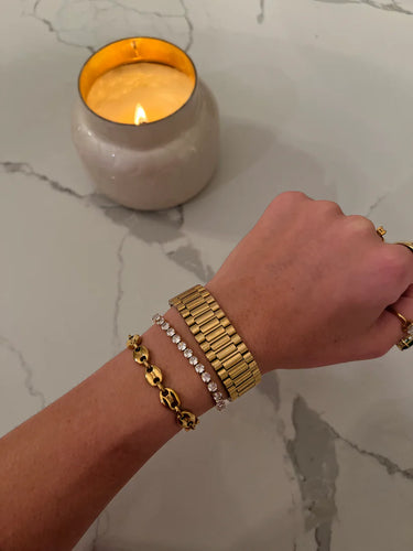 CHANSUTTPEARLS COFFEE BEAN BRACELET