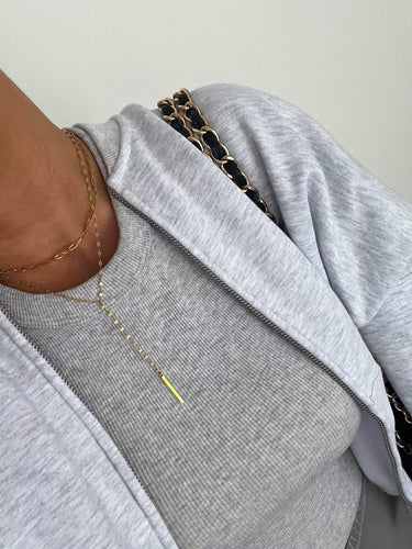CHANSUTTPEARLS LAYERED Y NECKLACE