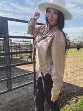 Load image into Gallery viewer, COWGIRL BELLE SUEDE JACKET
