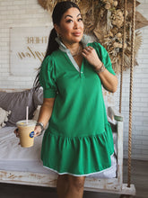 Load image into Gallery viewer, LUCKY CHARM POLO DRESS