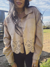 Load image into Gallery viewer, COWGIRL BELLE SUEDE JACKET
