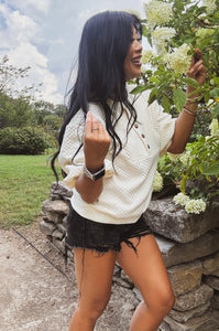 KIND SOUL TEXTURED PULLOVER