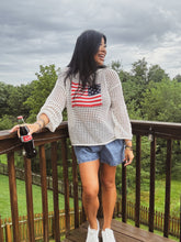 Load image into Gallery viewer, BLAKELEY FREEDOM FLAG HOODED PULLOVER