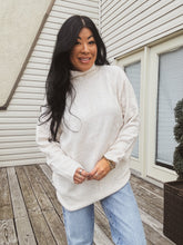 Load image into Gallery viewer, CHAI LATTE MOCK NECK SWEATER