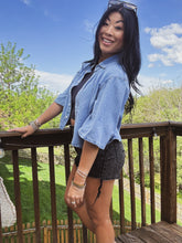 Load image into Gallery viewer, EVERYDAY ICON DENIM SHIRT